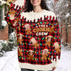 Custom Photo The Cookie Crew Family Ugly Sweater TH10 171243