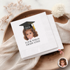 Custom Photo Childhood Look Who's Graduated Napkins - Personalized Graduation Party Decor CH07 911286