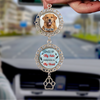 Once By My Side, Forever In My Heart - Personalized Photo Car Hanging Ornament With Charm CH07 895406