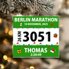 Personalized Race Bib Christmas Acrylic Ornament Gift for Marathon Lovers HO82 900644