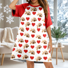 Custom Dog Cat Photo With Icon Raglan Nightgown Gift For Mom TH10 169479