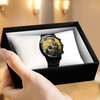 Custom Couple Photo I Love You To The Moon And Back Men's Wrist Watch LM32 669407