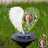 Custom Photo You Are Not Missed Angel Wings Memorial Solar Light TH10 896053