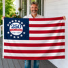 Custom Family Name 250th Anniversary USA Flag House Flag HO82 902762