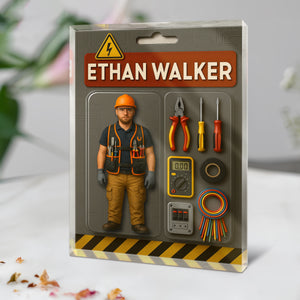 Custom Photo 3D Effect Mechanic Dad Acrylic Block Plaque, Unique Keepsake HO82 894220