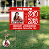 Custom Photo You Did It Graduation Yard Sign TH10 169023