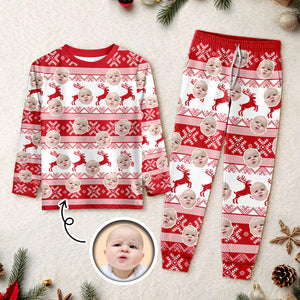 Custom Photo Christmas Face Sleepwear Xmas Fun HO82 900154