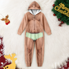 Personalized Funny Body Onesie Pajamas, Playful Gift For Husband, Son, Grandson, Brother, Grandpa, Dad HO82 903688