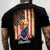 Personalized My Dog Loves America Back Shirt CH07 910538