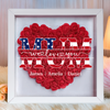 We Love You Mom Personalized Flower Shadow Box HA75 920394