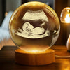 Personalized Ultrasound Photo Crystal Ball LED Night Light HO82 901468