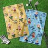 Custom Kid Face Best Dad By Par Golf Towel LM32 893645