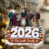 Custom Photo Family Christmas Memorial Acrylic Ornament HO82 903862