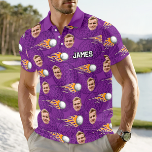 Custom Face Polo Shirt Gift for Golfer CH07 910080