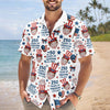 Custom Funny Face 250 Years Of Freedom 1776-2026 Hawaii shirt HO82 901702