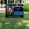 Custom Photo Congrats Graduation Class of 2026 Yard Sign Decor CH07 910354