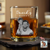 Custom Photo Whiskey Glass Gifts For Dad TH10 169839