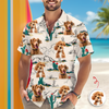 Custom Dog Photo Hawaii Shirt Gift For Pet Lovers TH10 169355