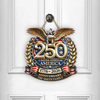 Custom Family Name USA Eagles 250th Anniversary Semiquincentennial 1776-2026 Doorsign Sign TH10 169569