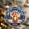 Custom Dog Cat Photo Acrylic Ornament Christmas Tree Decor HA75 919524