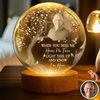 Custom Photo When You Miss Me Engraved Crystal Ball LED Night Light - Christmas Sympathy Gift for Family HO82 901470