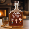 Personalized To Dad From The Reasons You Drink Whiskey Bottle CH07 896006