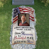 Custom Photo I Know Heaven Is A Beautiful Place Because You're Here Memorial Grave Blanket LM32 897515
