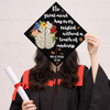 No Great Mind Has Ever Existed Without A Touch Of Madness Personalized Graduation Cap Topper HA75 920612