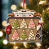 Personalized Custom Family Name Cookie Christmas Tree Acrylic Ornament For Family TH10 171135