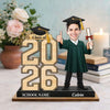 Personalized Graduation Class of 2026 Wooden Plaque Personalized Gift HO82 901520