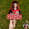 Custom Photo Class Of 2026 Graduation Face Fan For Party Favors HO82 902220