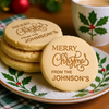 Custom Family Name Cookie Stamp Merry Christmas Baking Gift, Holiday Cookie Decorating Tool HO82 904118
