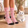 Personalized Dog Cat Photo Crew Socks Pet Lover Gift HO82 903924
