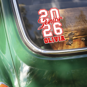 Custom Name Graduation Celebration 2026 Car Window Decal Sticker TH10 898495