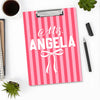 Custom Name Teacher Clipboard, Personalized Acrylic Paper, Appreciation Gift HO82 902906
