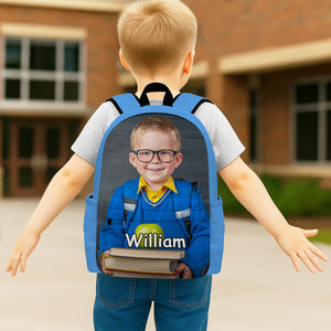 Custom Kid Photo Personalized Backpack Back To School Gift CH07 896186