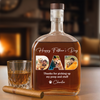 Custom Photo Thanks For Picking Up My Poop And Stuff Whiskey Bottle LM32 893581