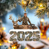 Custom Photo Acrylic Ornament Christmas Gifts For Deer Hunting Lovers HA75 898026