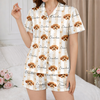 Custom Pet Face Short Pajamas Personalized Gift For Dog Cat Lover HA75 922230