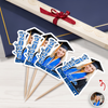 Custom Photo Class Of 2026 Graduation Decoration Cupcake Toppers HA75 920046