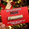 Personalized Funny Christmas Money Holder Card Gift for Kids and Adults CH07 180724