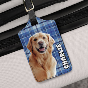 Custom Pet Photo Personalized Luggage Tag For Dog Cat Lovers HA75 892660
