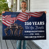 American Flag 250 Years Anniversary United States Semiquincentennial Double-Sided Flag HA75 897966