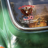 God Bless America 1776 - 2026 250 Years Of Freedom Car Window Decal Sticker CH07 910534