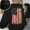 We The People America 250th Birthday US Flag Back & Front Dark Shirt CH07 910530