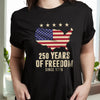 America 250th Anniversary 1776 2026 America 250 Years of Freedom Dark Shirt CH07 896670