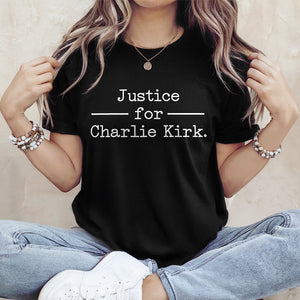 Justice For Charlie Kirk Shirt TH10 64391