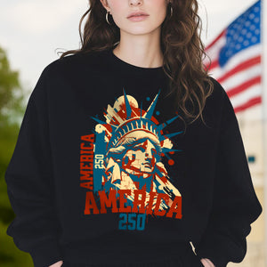 America 250 USA Freedom Liberty America 250 Anniversary Dark Shirt HO82 894558