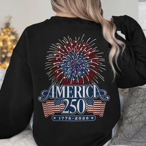America 250 Firework Back Shirt TH10 894639