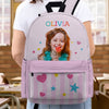 Custom Photo Kids Backpack Back To School Gift for Boys & Girls LM32 669299